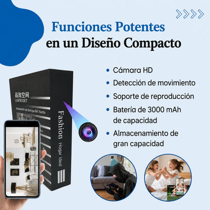 Cámara de seguridad con forma de libro decorativo